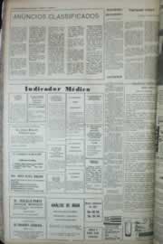 Página do jornal Correio do Ceará de outubro de 1972