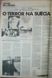 Página do jornal Correio do Ceará de outubro de 1972