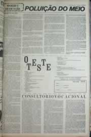 Página do jornal Correio do Ceará de outubro de 1972