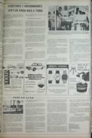 Página do jornal Correio do Ceará de outubro de 1972
