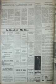 Página do jornal Correio do Ceará de outubro de 1972