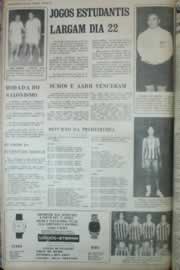 Página do jornal Correio do Ceará de outubro de 1972