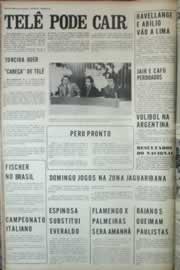 Página do jornal Correio do Ceará de outubro de 1972