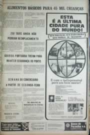 Página do jornal Correio do Ceará de outubro de 1972