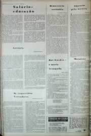 Página do jornal Correio do Ceará de outubro de 1972