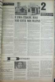 Página do jornal Correio do Ceará de outubro de 1972