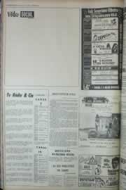 Página do jornal Correio do Ceará de outubro de 1972