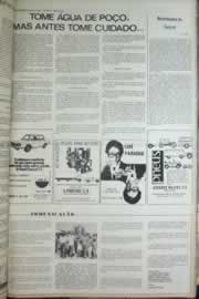 Página do jornal Correio do Ceará de outubro de 1972