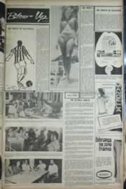 Página do jornal Correio do Ceará de outubro de 1972