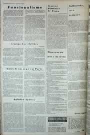 Página do jornal Correio do Ceará de outubro de 1972