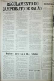Página do jornal Correio do Ceará de outubro de 1972