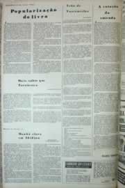 Página do jornal Correio do Ceará de outubro de 1972