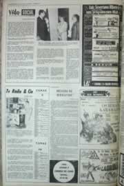 Página do jornal Correio do Ceará de outubro de 1972