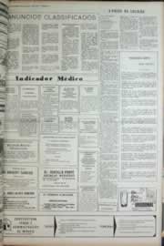 Página do jornal Correio do Ceará de novembro de 1972