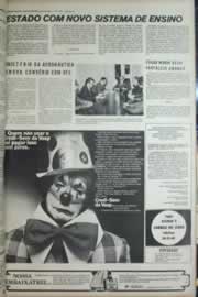 Página do jornal Correio do Ceará de novembro de 1972