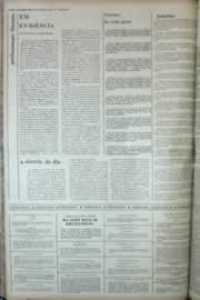 Página do jornal Correio do Ceará de novembro de 1972