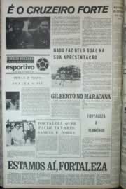 Página do jornal Correio do Ceará de novembro de 1972