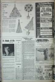 Página do jornal Correio do Ceará de novembro de 1972