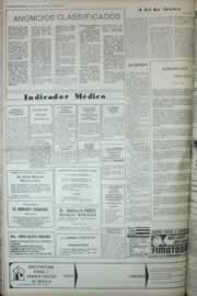 Página do jornal Correio do Ceará de novembro de 1972