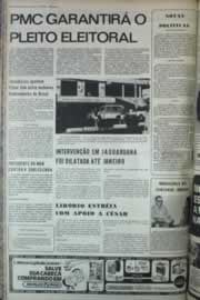 Página do jornal Correio do Ceará de novembro de 1972