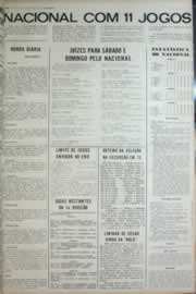 Página do jornal Correio do Ceará de novembro de 1972