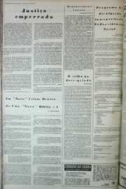 Página do jornal Correio do Ceará de novembro de 1972
