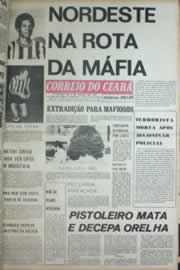 Página do jornal Correio do Ceará de novembro de 1972