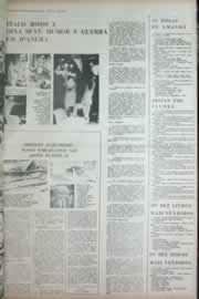 Página do jornal Correio do Ceará de novembro de 1972