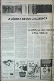 Página do jornal Correio do Ceará de novembro de 1972
