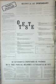 Página do jornal Correio do Ceará de novembro de 1972