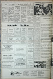 Página do jornal Correio do Ceará de novembro de 1972