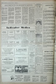 Página do jornal Correio do Ceará de dezembro de 1972