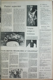 Página do jornal Correio do Ceará de dezembro de 1972