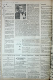 Página do jornal Correio do Ceará de dezembro de 1972