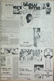 Página do jornal Correio do Ceará de dezembro de 1972