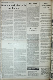 Página do jornal Correio do Ceará de dezembro de 1972