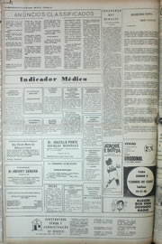Página do jornal Correio do Ceará de dezembro de 1972