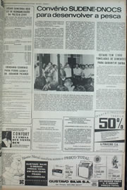 Página do jornal Correio do Ceará de dezembro de 1972
