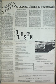 Página do jornal Correio do Ceará de dezembro de 1972