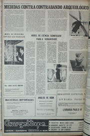 Página do jornal Correio do Ceará de dezembro de 1972