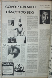 Página do jornal Correio do Ceará de dezembro de 1972