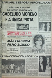 Página do jornal Correio do Ceará de dezembro de 1972