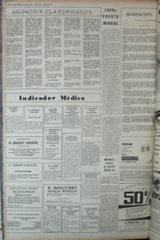Página do jornal Correio do Ceará de dezembro de 1972