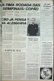Página do jornal Correio do Ceará de dezembro de 1972