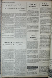 Página do jornal Correio do Ceará de dezembro de 1972