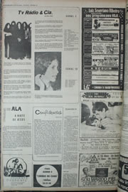 Página do jornal Correio do Ceará de dezembro de 1972