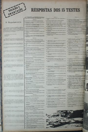 Página do jornal Correio do Ceará de dezembro de 1972