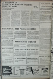Página do jornal Correio do Ceará de dezembro de 1972