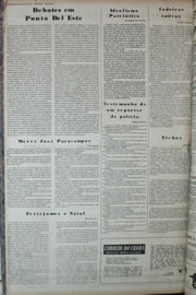 Página do jornal Correio do Ceará de dezembro de 1972