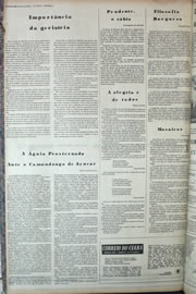 Página do jornal Correio do Ceará de dezembro de 1972
